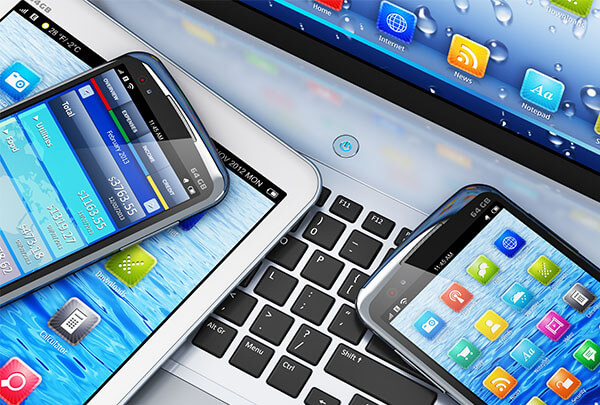 Extending business applications mobile devices